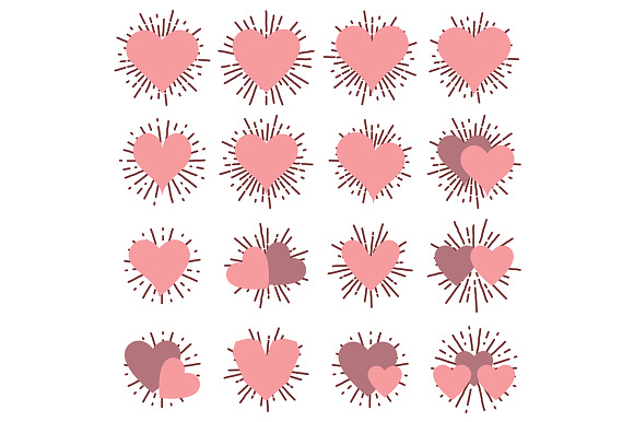 Heart Icons in Graphics - product preview 1