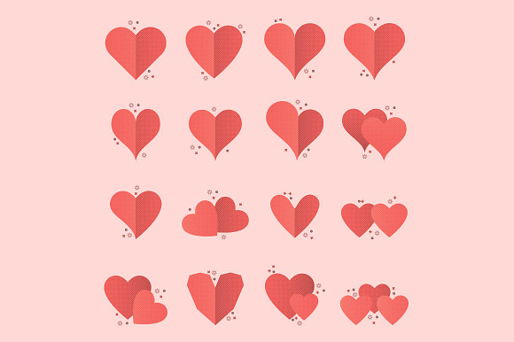 Heart Icons in Graphics - product preview 10