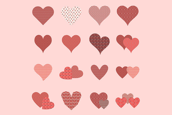 Heart Icons in Graphics - product preview 17
