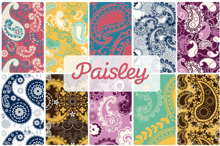 Paisley patterns in Patterns - product preview 8