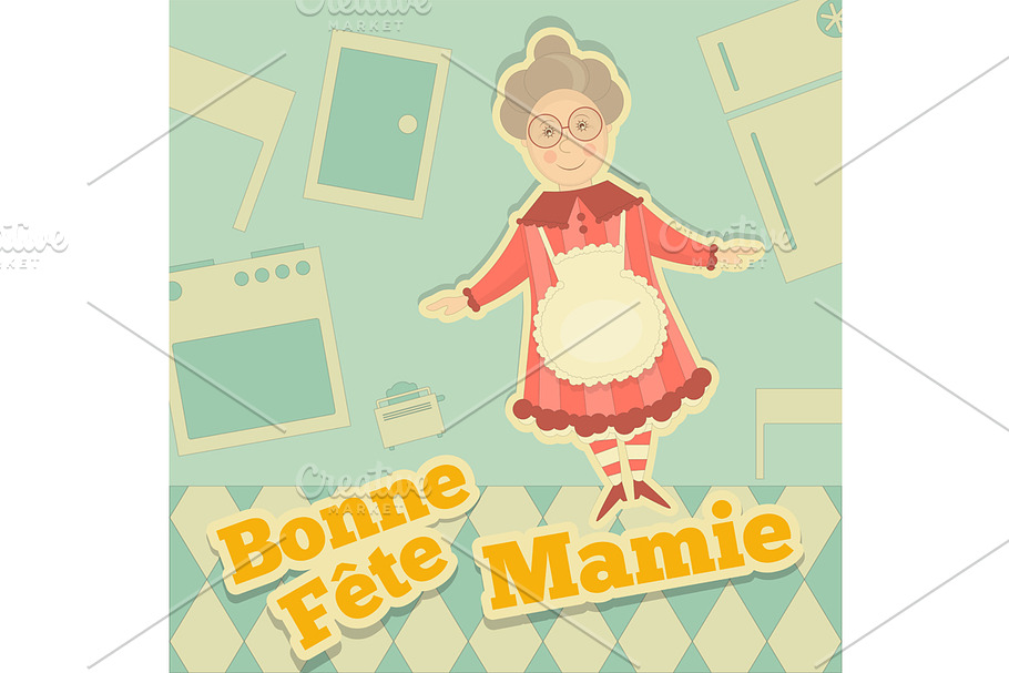 grandmother day France in Illustrations - product preview 8