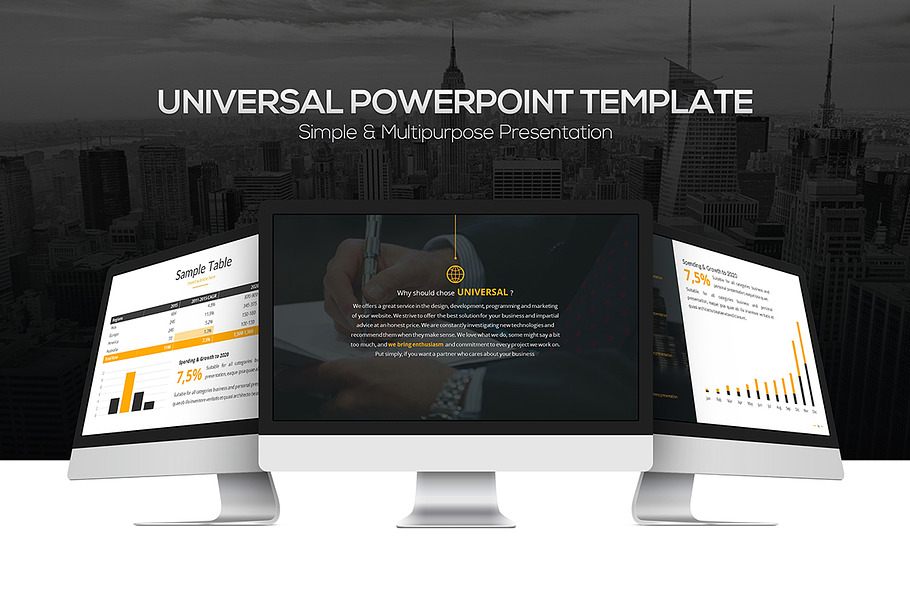 Universal Powerpoint Template in PowerPoint Templates - product preview 8
