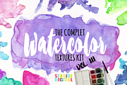 Watercolor Textures - Vol. III