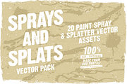 Sprays and Splats - Vector Pack