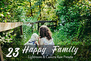 23 Happy Family Lr & ACR Presets