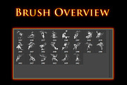 22 Smoke and Fire Brushes & PNG