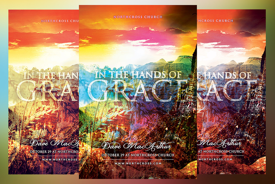 In the Hands of Grace Church Flyer