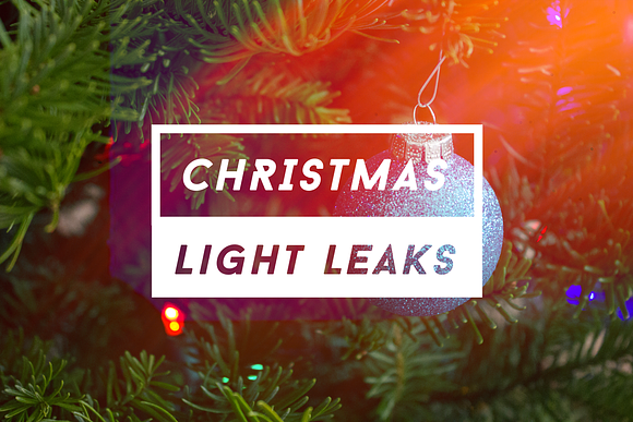 Christmas Light Leaks in Textures - product preview 2