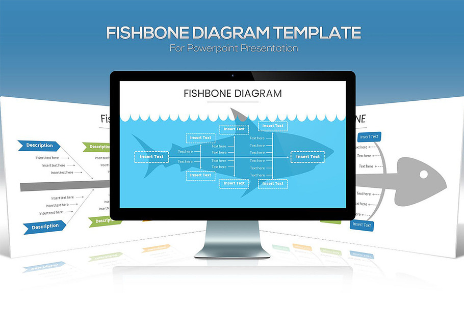 Fishbone Diagram Powerpoint Template in PowerPoint Templates - product preview 8