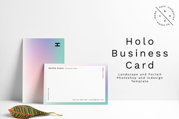 Holo Business Card Design