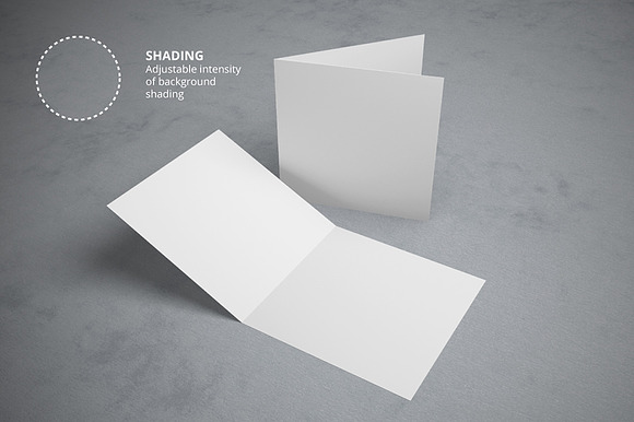 Bifold Brochure/Greeting Card Mockup in Print Mockups - product preview 3