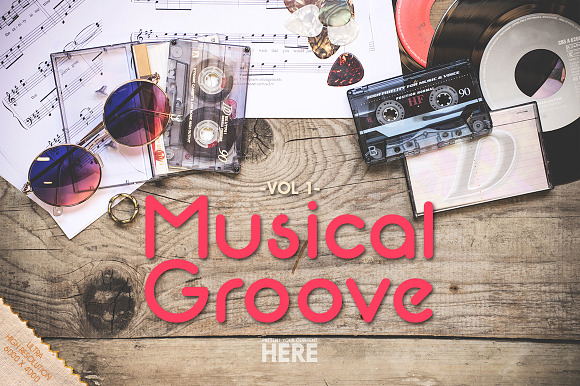 Musical Groove Header/Hero -vol 1- in Product Mockups - product preview 5