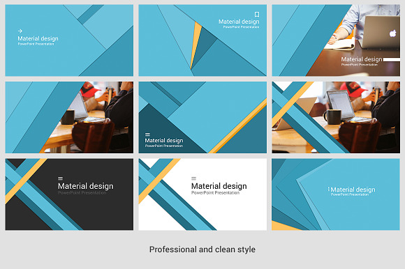 Material | Business PowerPoint in Presentation Templates - product preview 2