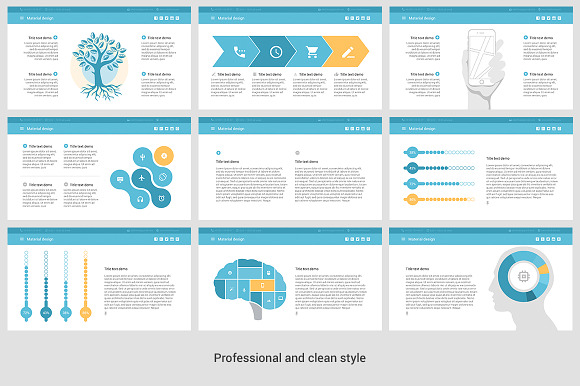Material | Business PowerPoint in Presentation Templates - product preview 5