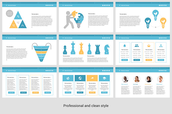 Material | Business PowerPoint in Presentation Templates - product preview 7