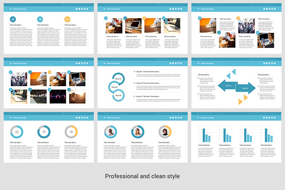 Material | Business PowerPoint in Presentation Templates - product preview 8