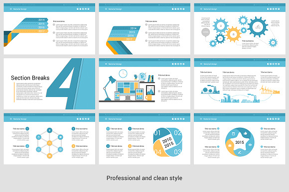 Material | Business PowerPoint in Presentation Templates - product preview 11