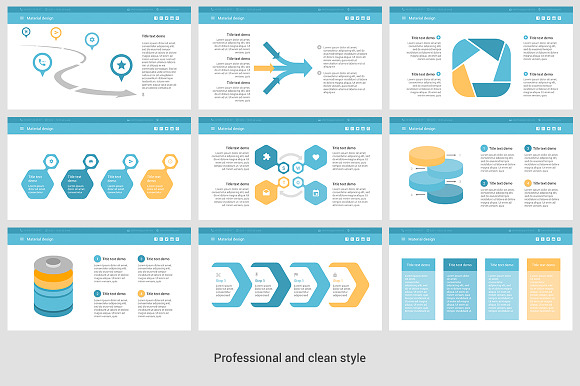 Material | Business PowerPoint in Presentation Templates - product preview 14