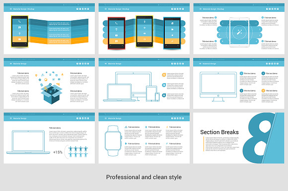Material | Business PowerPoint in Presentation Templates - product preview 16