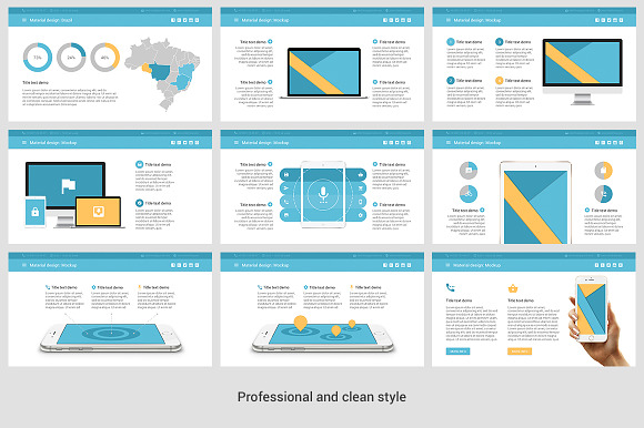 Material | Business PowerPoint in Presentation Templates - product preview 17