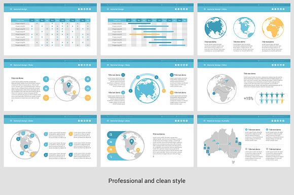 Material | Business PowerPoint in Presentation Templates - product preview 20
