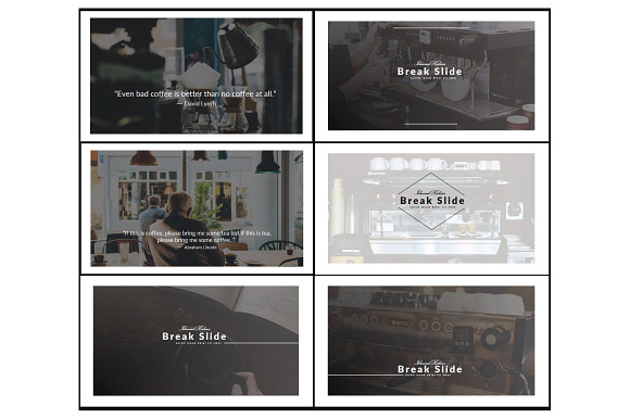 Coffee Vintage Keynote Template in Keynote Templates - product preview 8