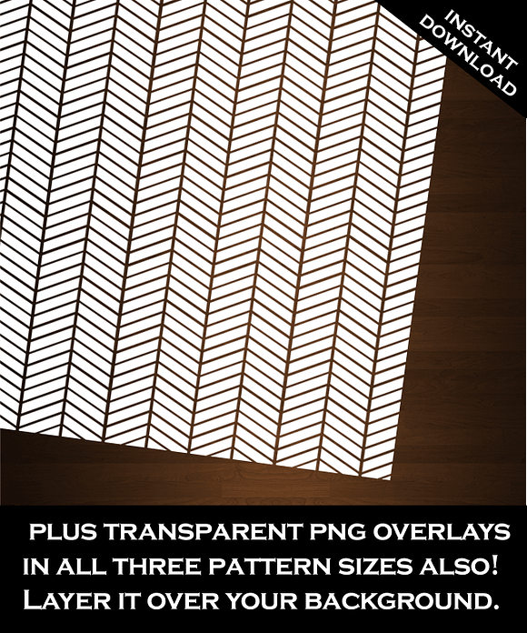 51 Piece Chevron Lines Digital Paper in Patterns - product preview 1