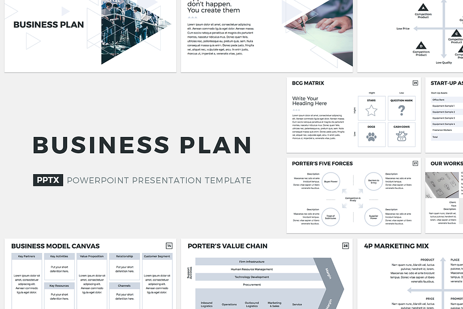 Business Plan PowerPoint Template in PowerPoint Templates - product preview 8