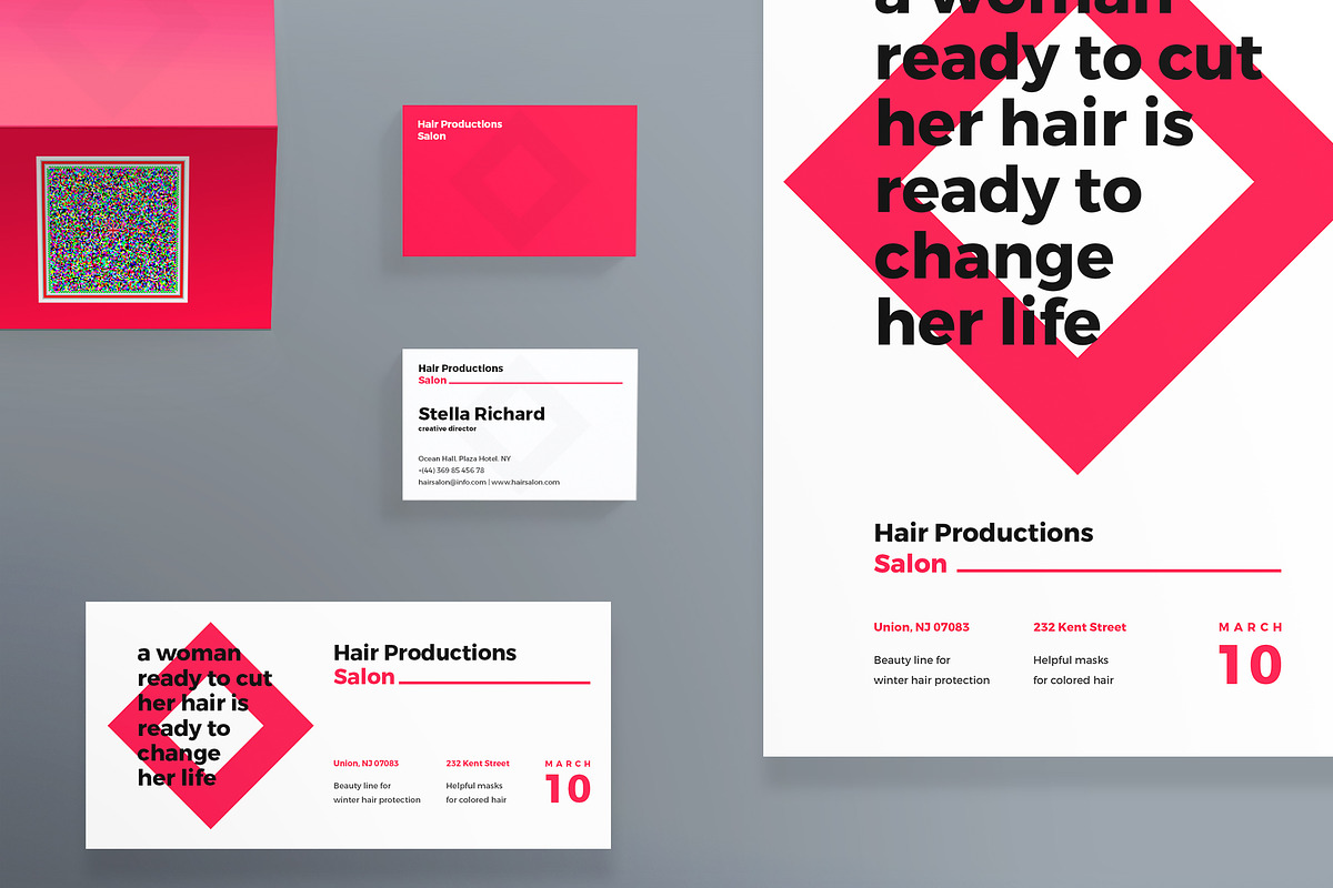 Print Pack | Hair Salon in Templates - product preview 8