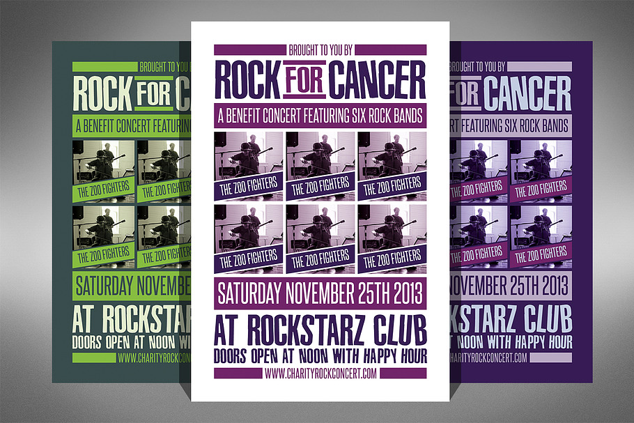 Charity Event Flyer - 2 Sizes!