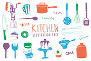Kitchen Illustration Pack