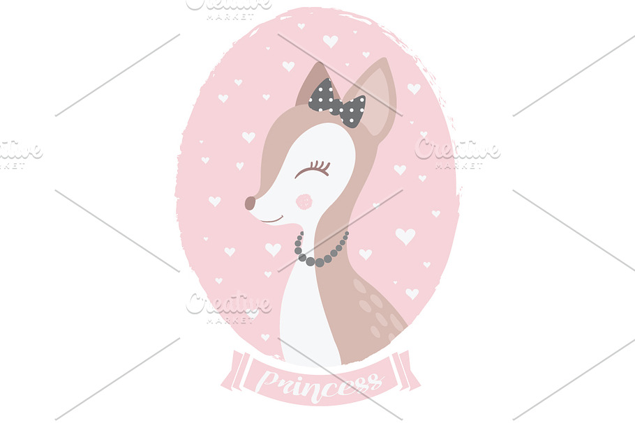 Bambi Vector / Cute Animal in Illustrations - product preview 8