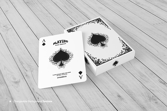 Playing Card Mockup in Product Mockups - product preview 1
