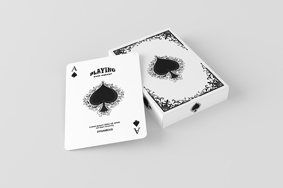 Playing Card Mockup in Product Mockups - product preview 4