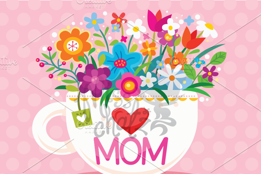 Happy Mother's Day: English/Arabic