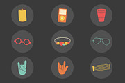 Things in Music Festivals-44 Vectors