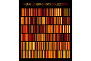 Metallic gradients collection