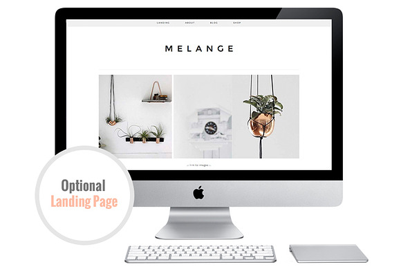 Responsive WP Theme - Melange in WordPress Photography Themes - product preview 3