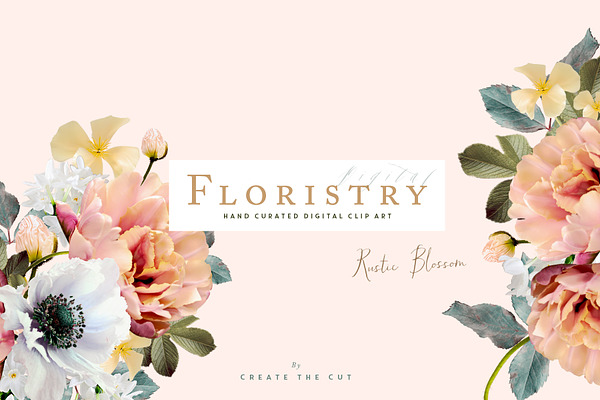 Digital Floristry - Rustic Blossom