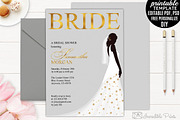 Dress Bridal Shower invitation