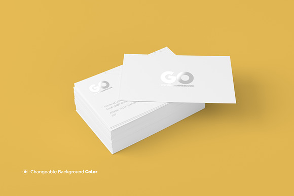 Business Card Mockup in Print Mockups - product preview 1