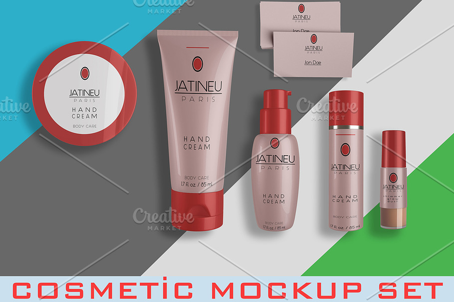 Editable Cosmetic Mockup in Product Mockups - product preview 8