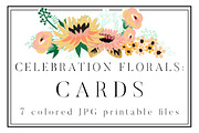 Celebration Florals Cards