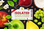Isolated Food Items Vol.13