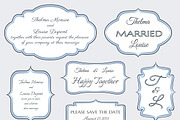 Frames for wedding invitation cards