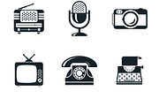 Vintage Device Icons