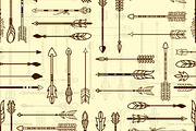 American Indian Arrows Pattern
