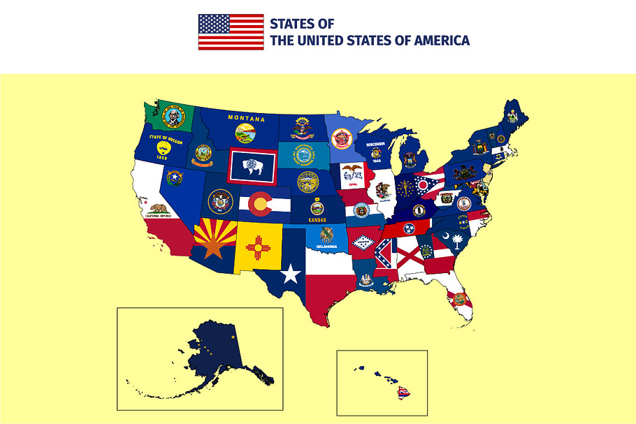 States of the USA