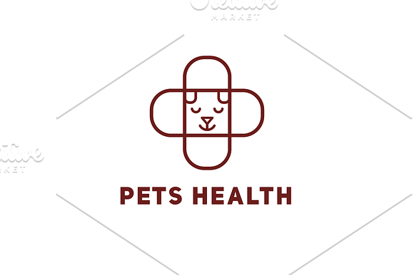 Pets health in Logo Templates - product preview 2