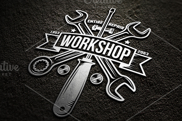 Workshop bundle in Logo Templates - product preview 6